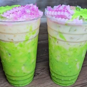 Trà sữa cốm non